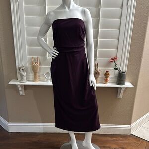 green emerald velvet dress Golden State Strapless Drop Waist Mini Dress White Selfie Leslie
